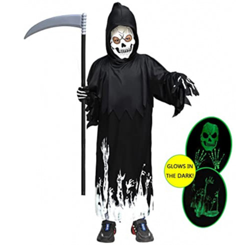 Glow In The Dark Skeleton Costume