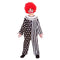 Kreepy Klown Costume, Black & White, Jumpsuit