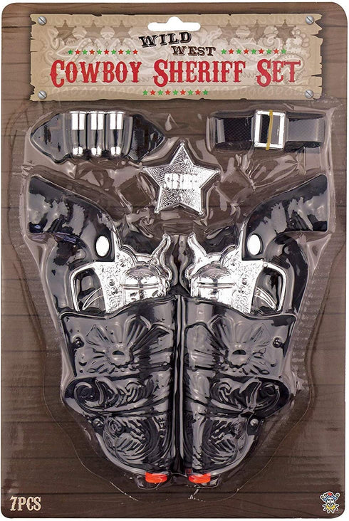 Wild West Cowboy or Sheriff Costume Accessory Set