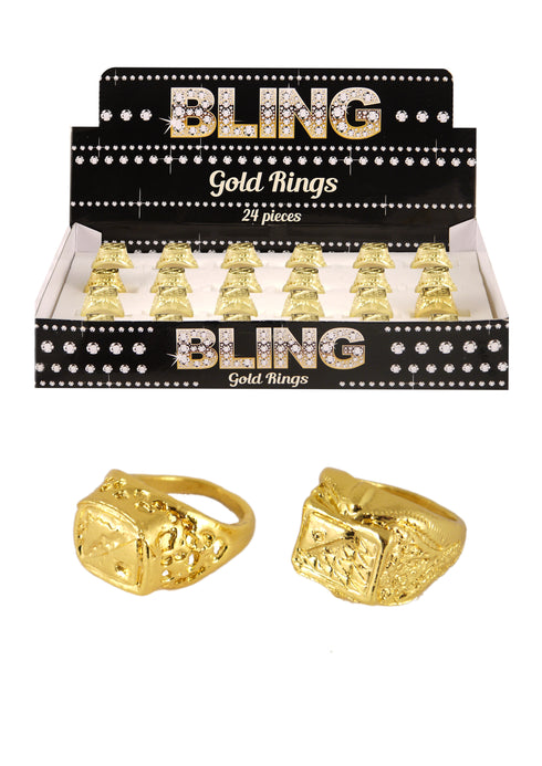 Gold Rings (2 Assorted Designs)