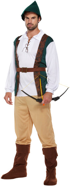 Hunter (One Size) Adult Fancy Dress Costume