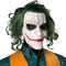 Joker The Guy Latex Mask With Green Hair