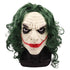Joker The Guy Latex Mask With Green Hair