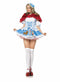 Plush Ruffle Trimmed Caplelet Capelet Dorothy