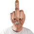 Creepy Middle Finger Latex Full Head Mask