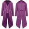 Long Vintage Tailcoat Tuxedo Jacket -Purple