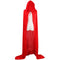 Long Velvet Hooded Cape -Red