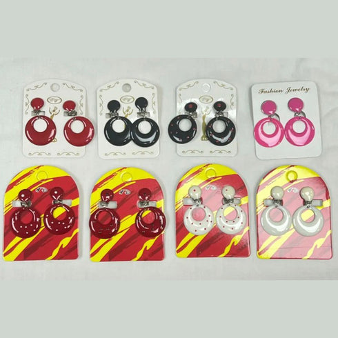 100+ Small Hoop Clip On 80's Spanish Flamenco Earrings