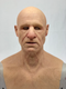 Realistic Old Man Head and Neck Mask