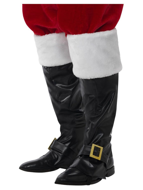 Santa Boot Covers, Black