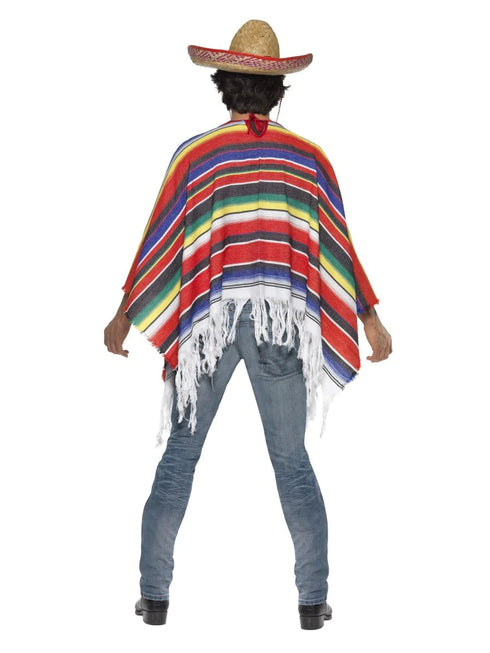 Poncho, Multi-Coloured