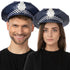 UK Checkered Police Hat, Navy