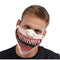 Creepy Chuckle Half Mask Latex Mask