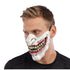 Creepy Smile Half Mask Latex Mask