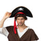 Red Ribbon Pirate Hat