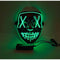 Green LED Stitches Mask