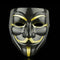 Black and Gold Vendetta Mask
