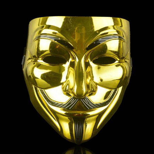 Brushed Gold Vendetta Mask