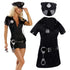 Sexy Cop Costume with Baton and Handcuffs