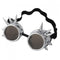 Spike Retro Silver Goggles