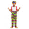 Adult Clown Rainbow Costume