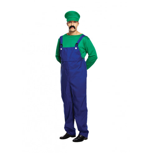 Adult Super Workman Costume Green