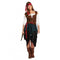 Adult Pirate Caribbean Lady Costume