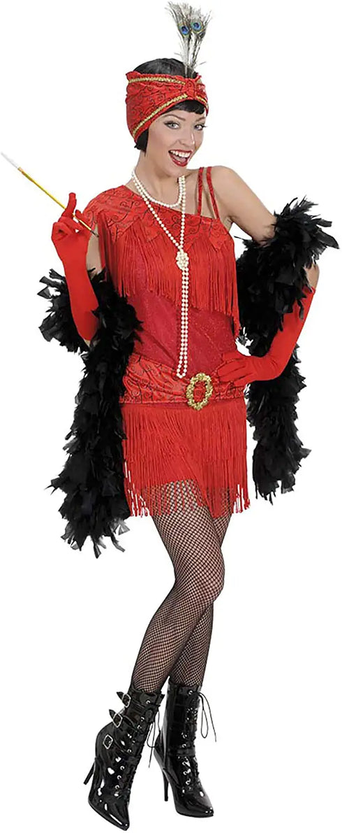 Red 1920s Flapper Costume