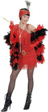 Red 1920s Flapper Costume
