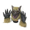 Werewolf Wolf Full Head Mask and Claw Gloves