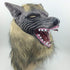 Werewolf Wolf Full Head Mask and Claw Gloves