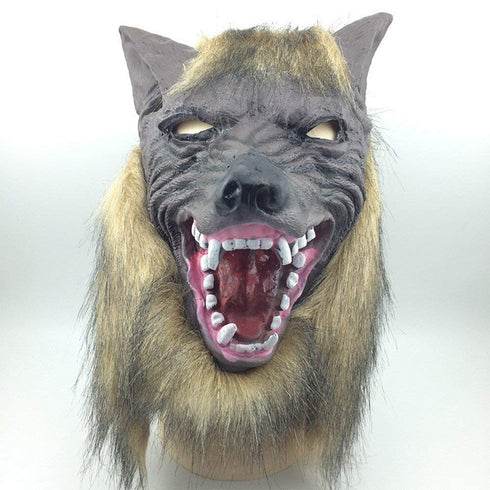Werewolf Wolf Full Head Mask and Claw Gloves