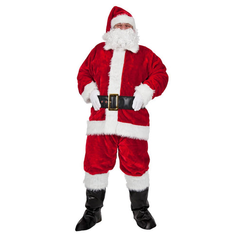 Adults Regal Plush Professional Santa Suit