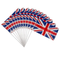 GB Union Jack Hand Flag Wavers - 12PK 30x17cm