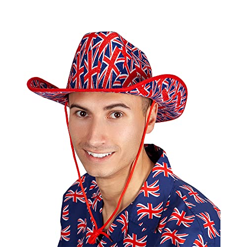 GB Union Jack Cowboy Hat