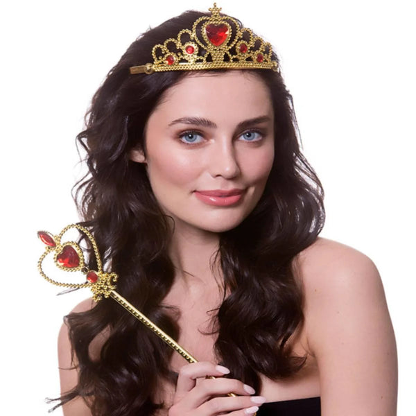 Royal Crown Tiara & Sceptre