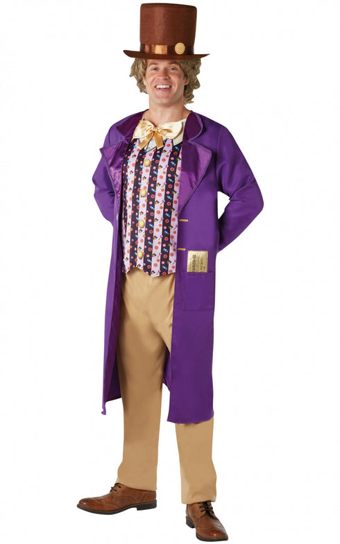 Adults Roald Dahl Willly Wonka Deluxe Costume