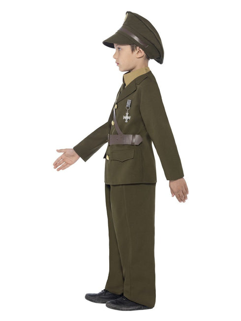Army Officer Kids Costume