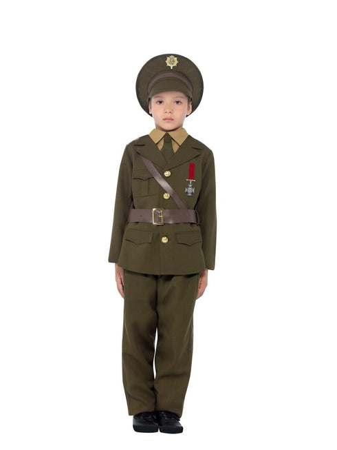 Army Officer Kids Costume