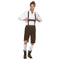 Bavarian Man Costume, Brown