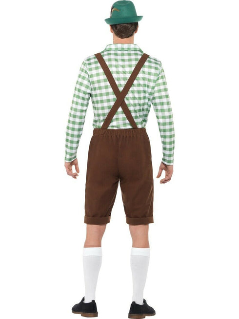 Oktoberfest Lederhosen Costume, green