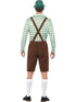 Oktoberfest Lederhosen Costume, green