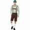 Oktoberfest Lederhosen Costume, green