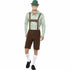 Oktoberfest Lederhosen Costume, green