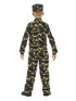 Camouflage Military Boy Costume