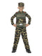 Camouflage Military Boy Costume