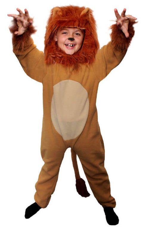Childs Lion Jumpsuit Costume