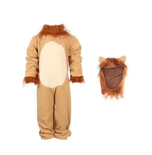 Childs Lion Jumpsuit Costume