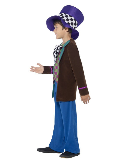 Deluxe Mad Hatter Kids Costume