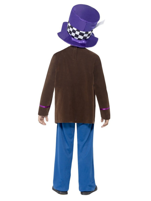 Deluxe Mad Hatter Kids Costume